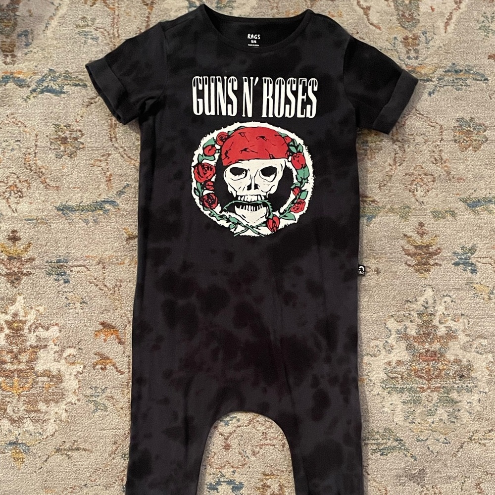 Rags to Raches Guns N Roses Romper